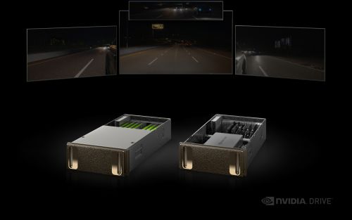 NVIDIA presenta el sistema de simulaci&oacute;n DRIVE Constellation para conducir de forma segura veh&iacute;culos aut&oacute;nomos en realidad virtual
